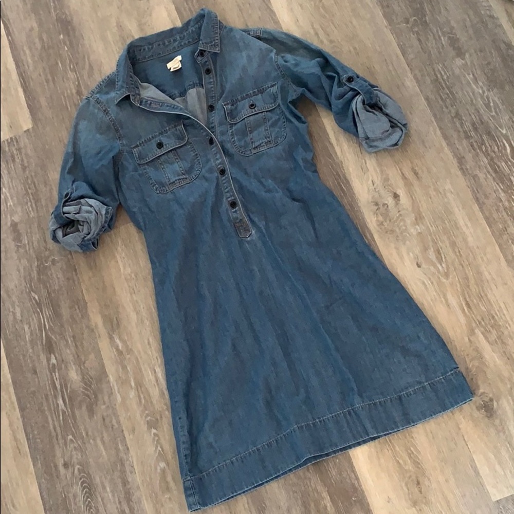 J.Crew denim dress size 2